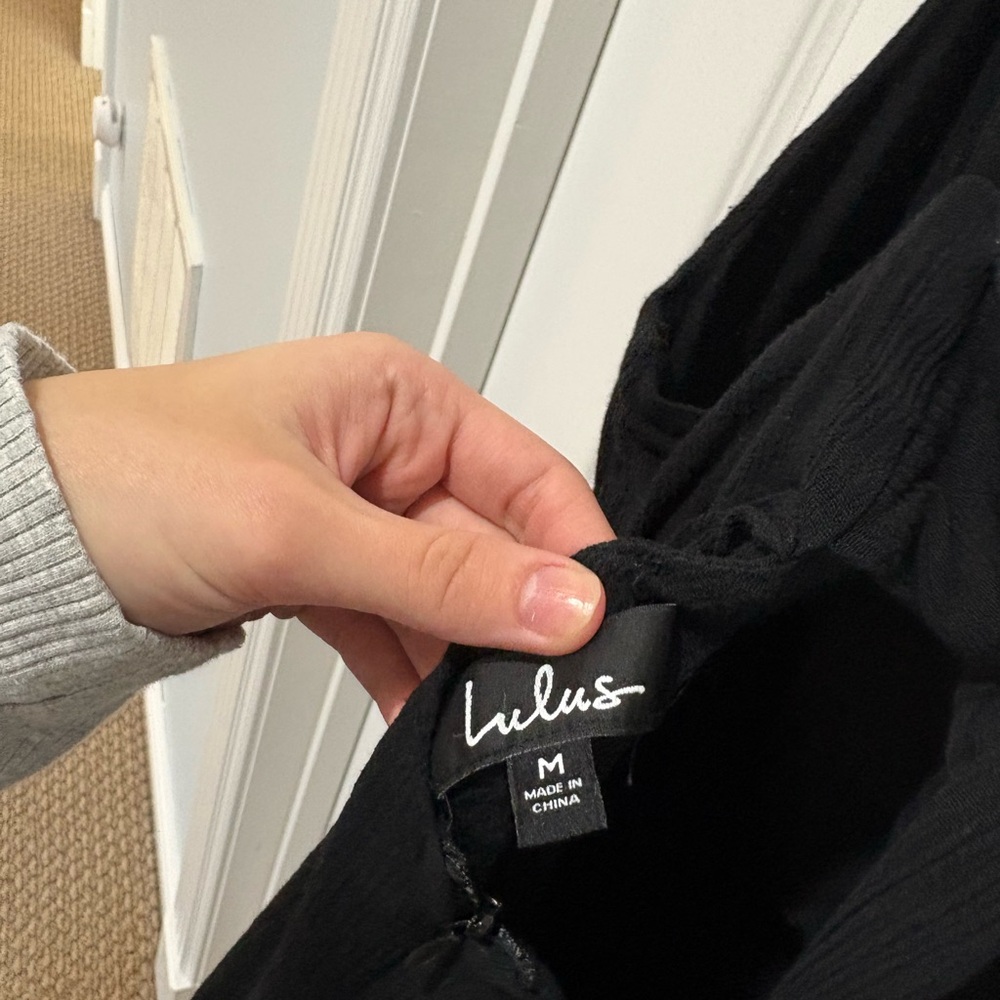 Lulus Black Cocktail Dress - Picture 6 of 6